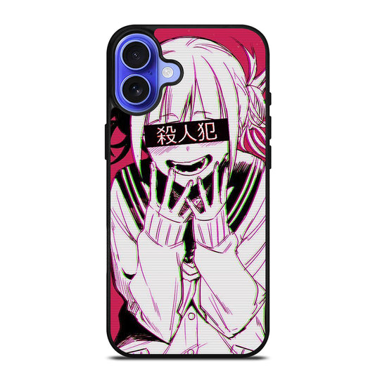 HIMIKO TOGA MY HERO ACADEMIA ANIME iPhone 16 Case Cover