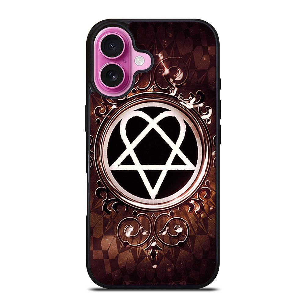 HIM BAND EMBLEM iPhone 16 Plus Case Cover