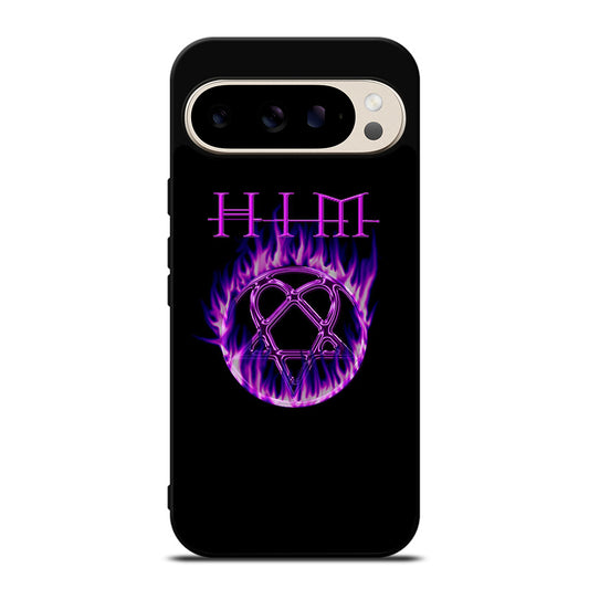 HIM BAND LOGO FLAME Google Pixel 9 Pro Case Cover
