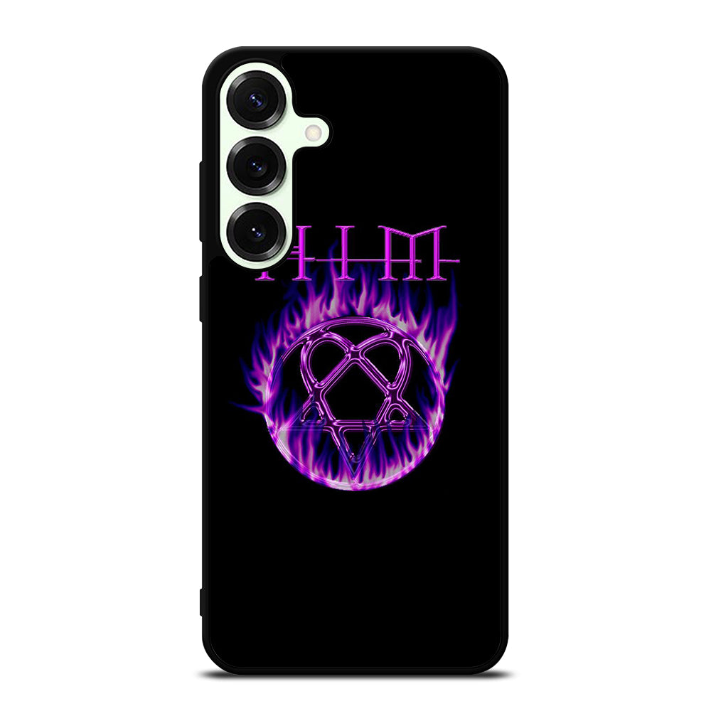 HIM BAND LOGO FLAME Samsung Galaxy S25 Plus Case Cover