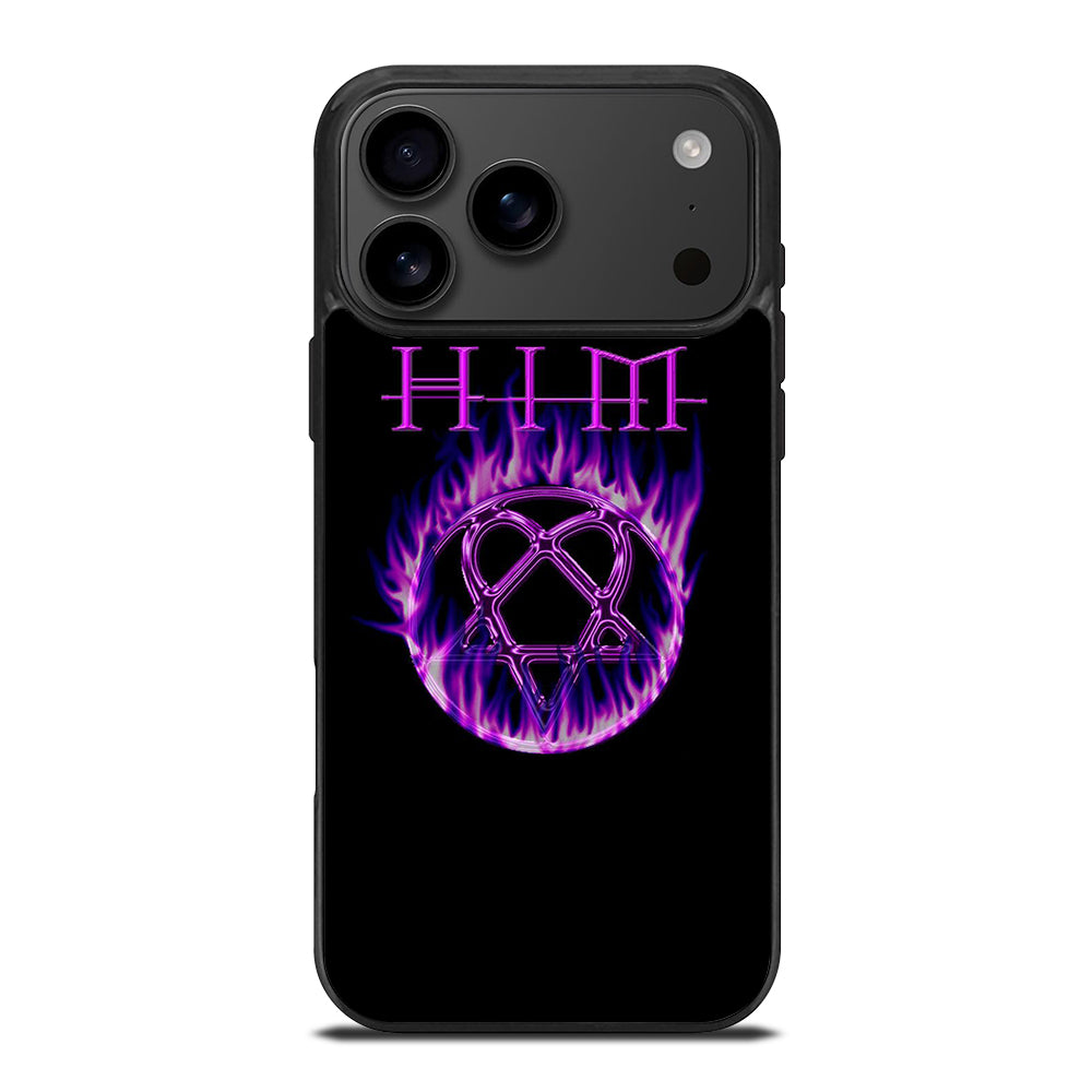 HIM BAND LOGO FLAME iPhone 17 Pro Max Case Cover
