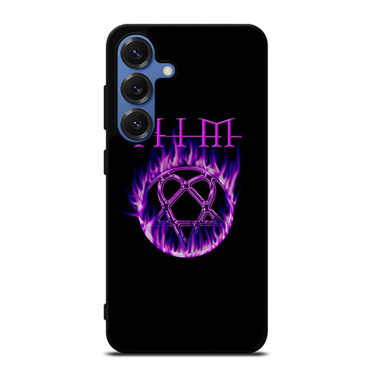 HIM BAND LOGO FLAME Samsung Galaxy S25 Case Cover