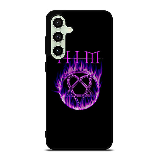 HIM BAND LOGO FLAME Samsung Galaxy S24 FE Case Cover