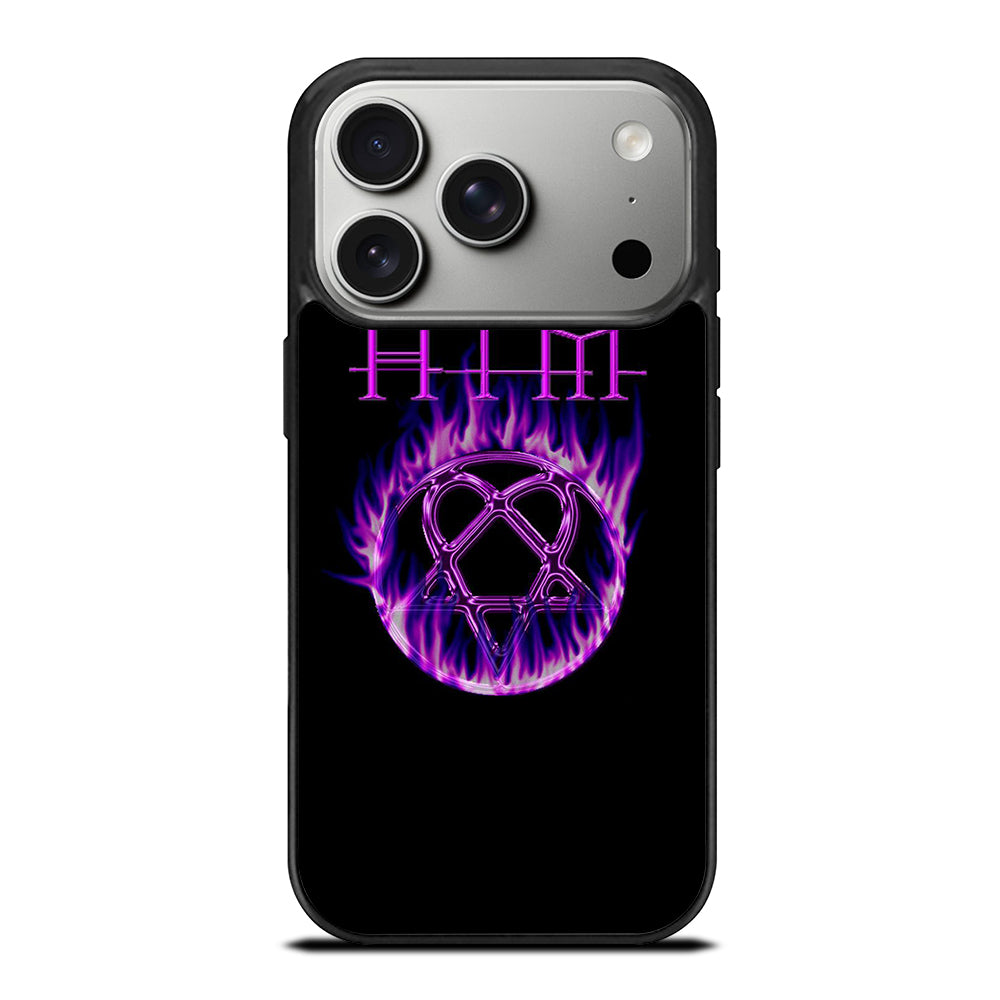 HIM BAND LOGO FLAME iPhone 17 Pro Case Cover