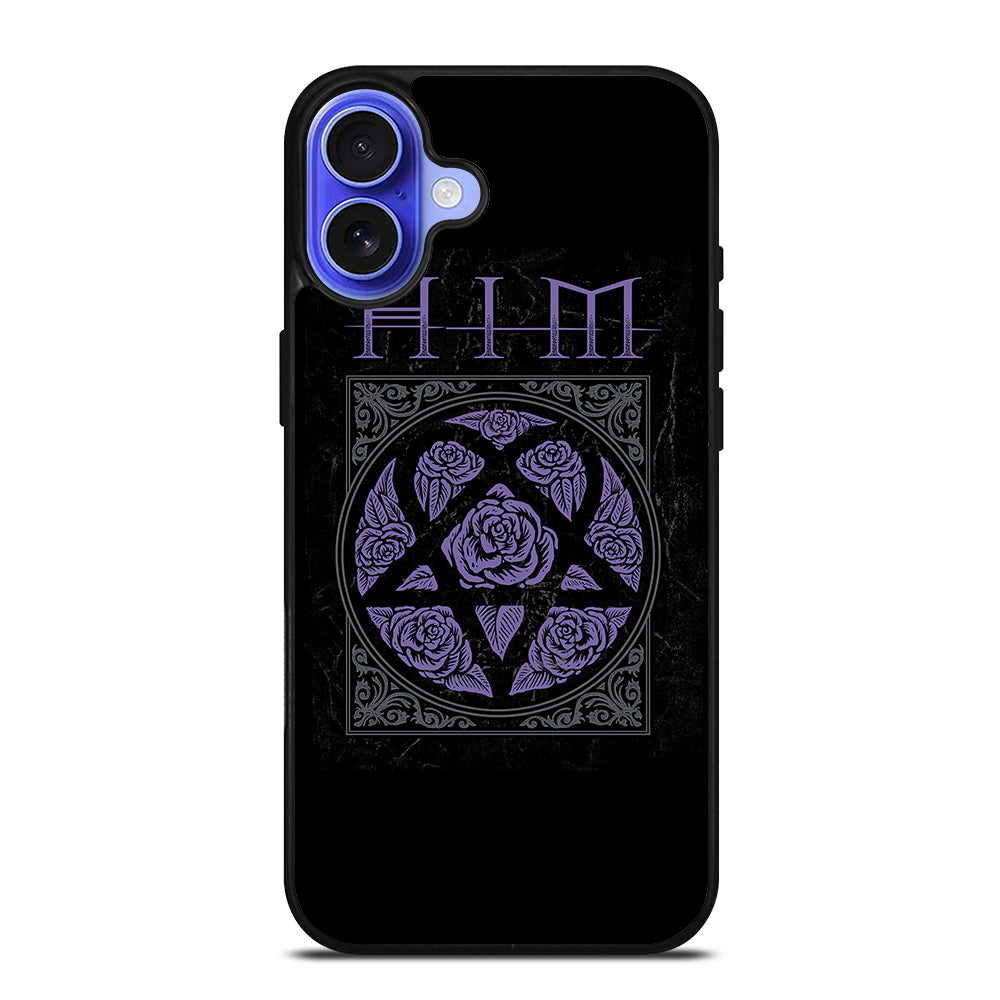 HIM BAND LOGO FLOWER iPhone 16 Case Cover