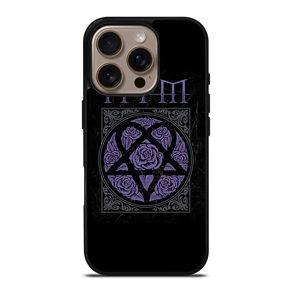 HIM BAND LOGO FLOWER iPhone 16 Pro Case Cover