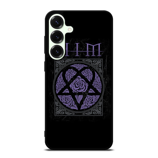 HIM BAND LOGO FLOWER Samsung Galaxy S26 Plus Case Cover