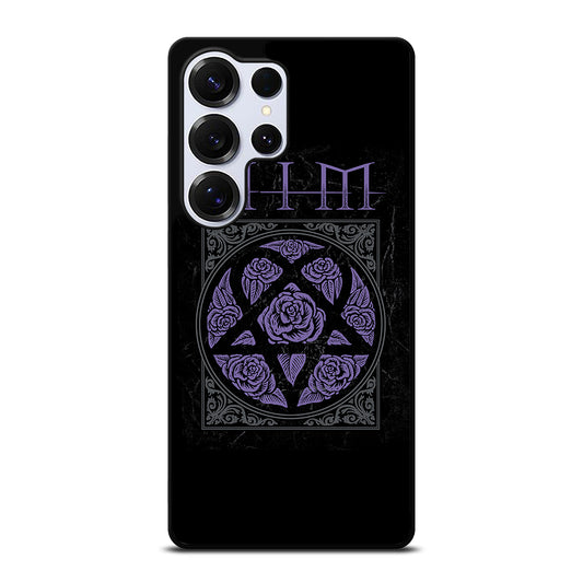 HIM BAND LOGO FLOWER Samsung Galaxy S26 Ultra Case Cover