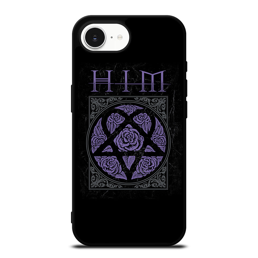 HIM BAND LOGO FLOWER iPhone 16e Case Cover