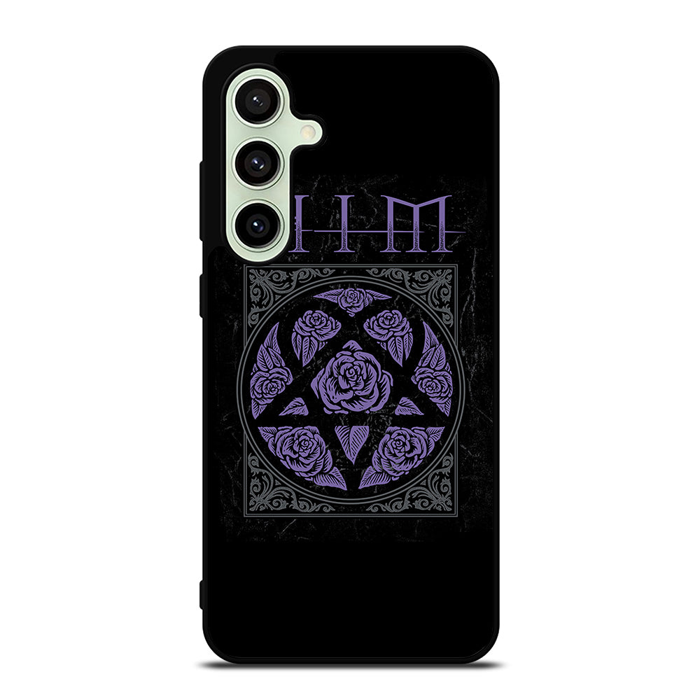 HIM BAND LOGO FLOWER Samsung Galaxy S24 FE Case Cover