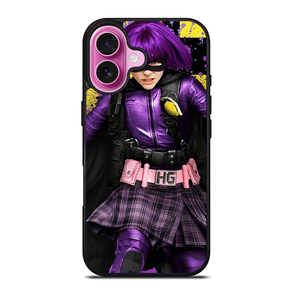 HIT GIRL KICK ASS 1 iPhone 16 Plus Case Cover