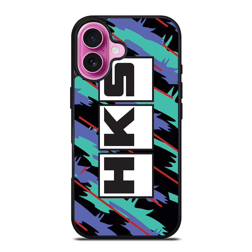 HKS RETRO EMBLEM iPhone 16 Plus Case Cover