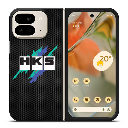 HKS RETRO METAL LOGO Google Pixel 9 Pro Fold Case Cover