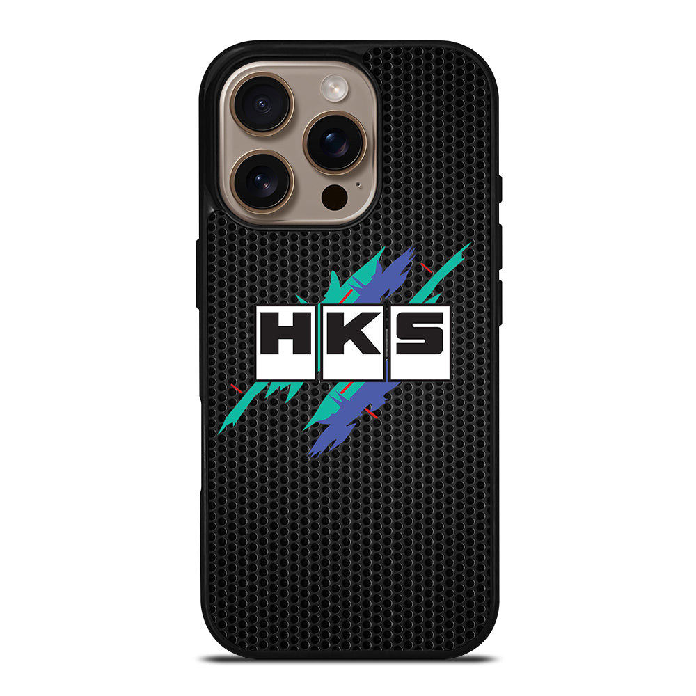 HKS RETRO METAL LOGO iPhone 16 Pro Case Cover