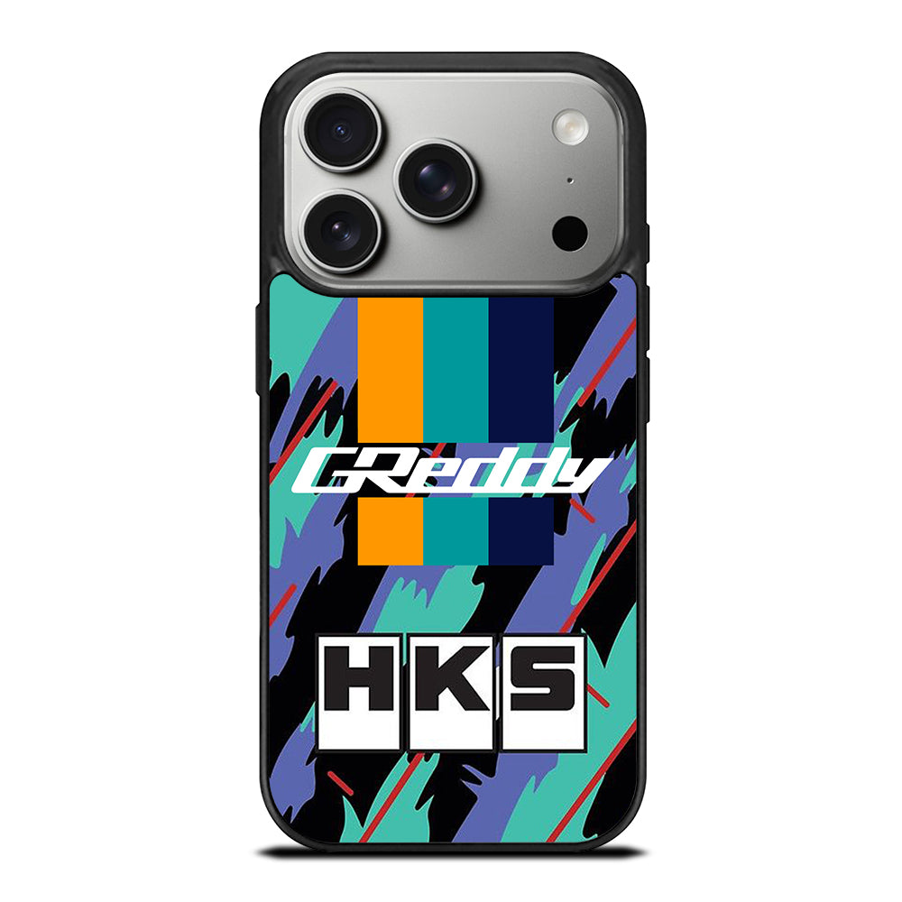 HKS RETRO PATTERN iPhone 17 Pro Case Cover