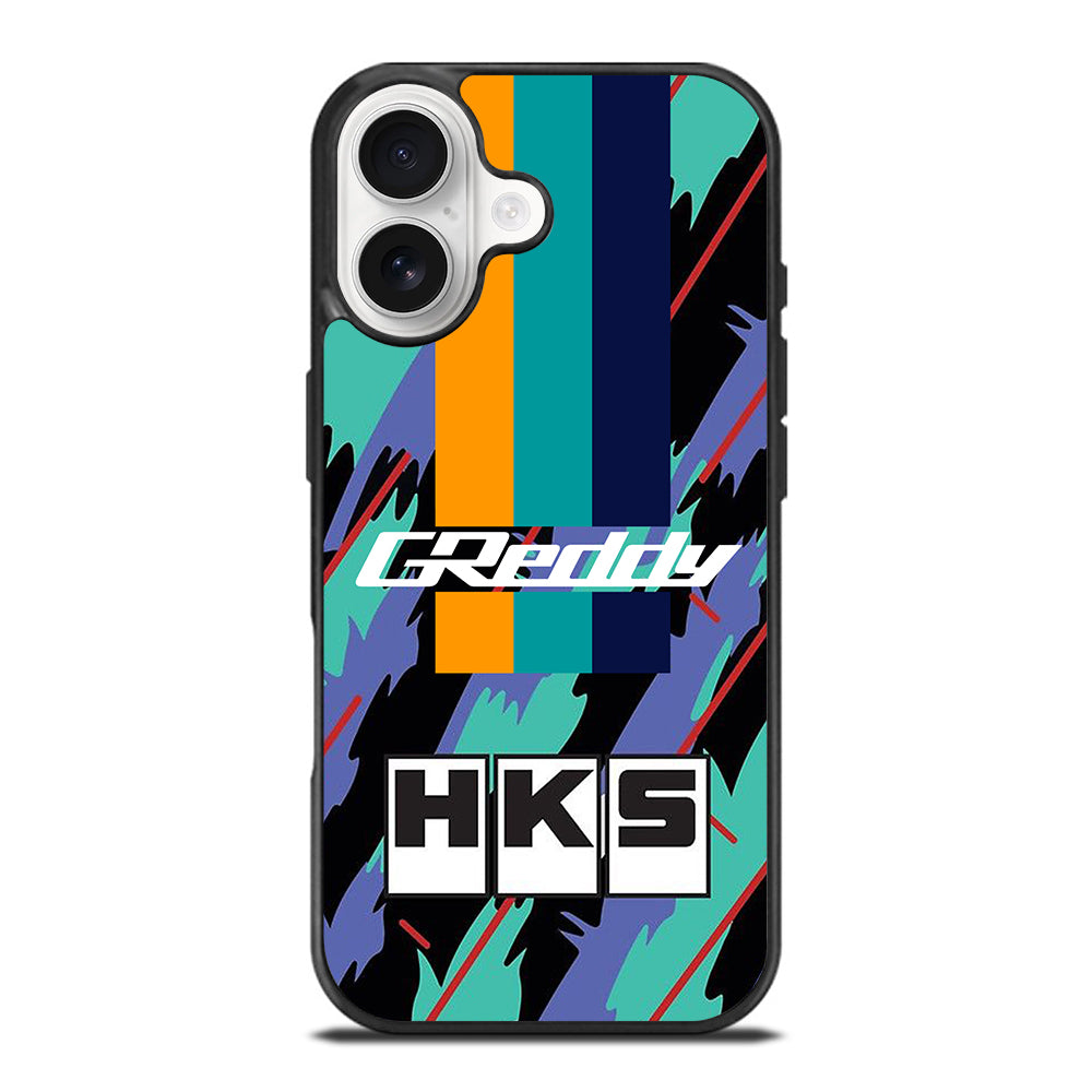 HKS RETRO PATTERN iPhone 17 Case Cover