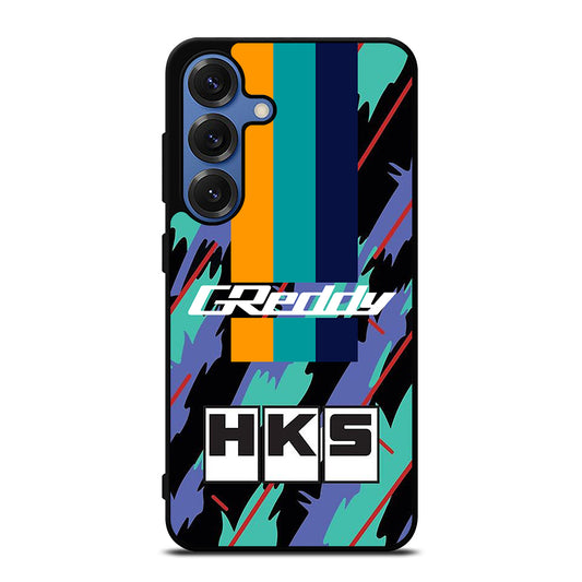 HKS RETRO PATTERN Samsung Galaxy S25 Case Cover