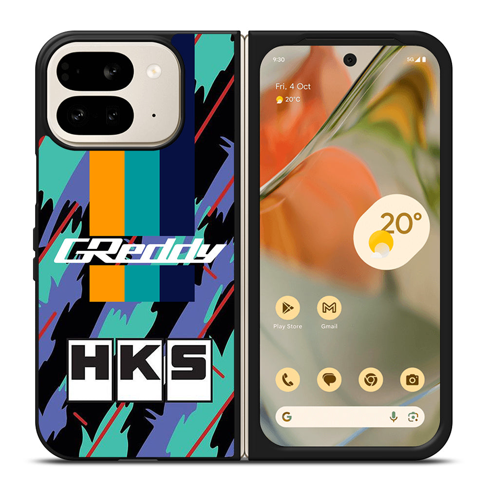 HKS RETRO PATTERN Google Pixel 9 Pro Fold Case Cover