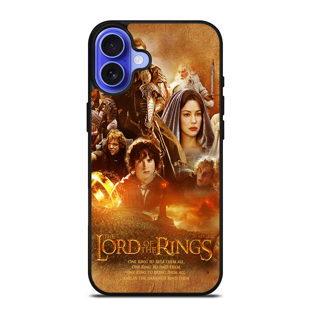 HOBBIT LORD OF THE RING POSTER iPhone 16 Case Cover