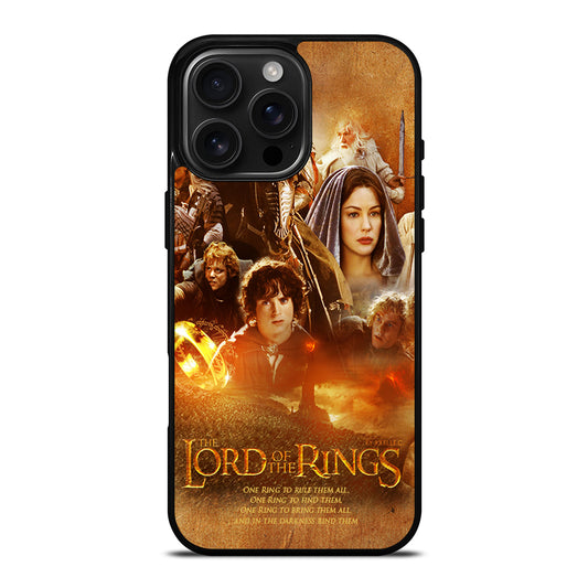 HOBBIT LORD OF THE RING POSTER iPhone 16 Pro Max Case Cover
