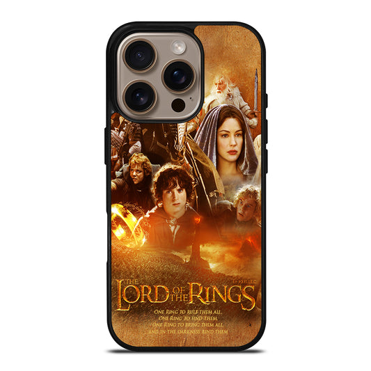 HOBBIT LORD OF THE RING POSTER iPhone 16 Pro Case Cover