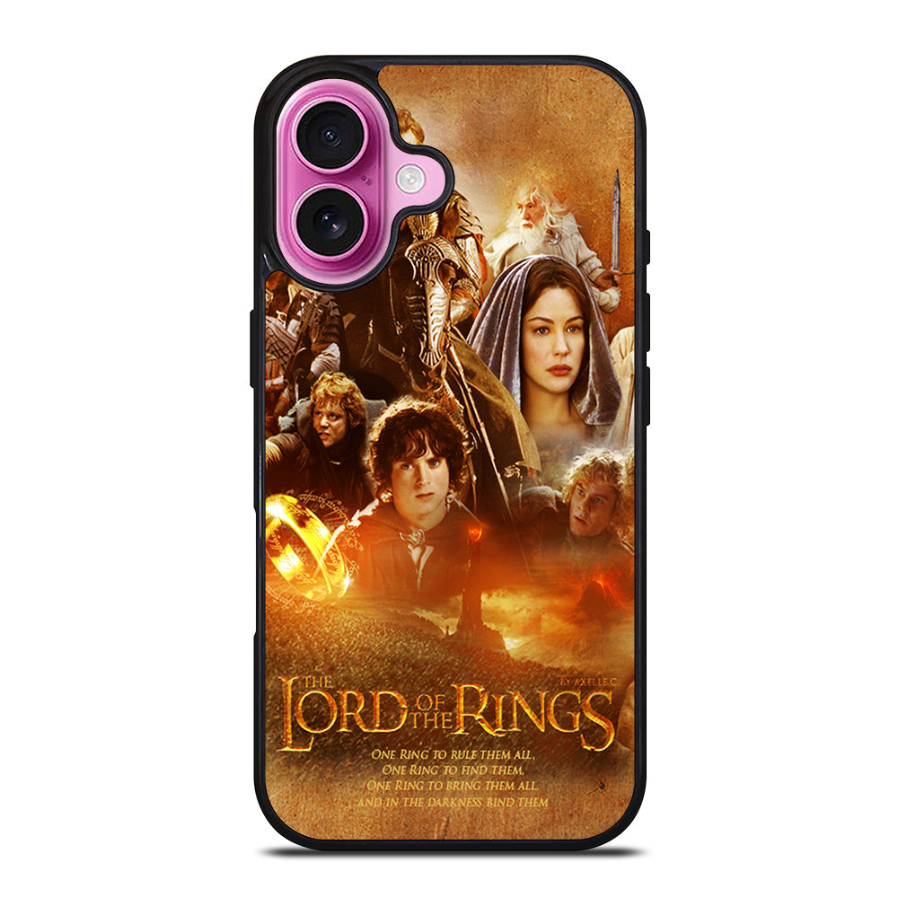 HOBBIT LORD OF THE RING POSTER iPhone 16 Plus Case Cover