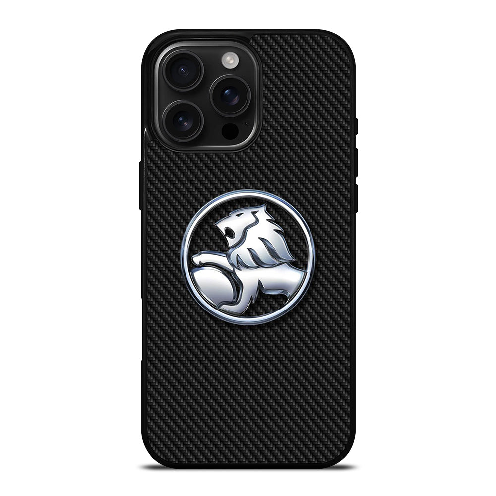 HOLDEN LOGO CARBON iPhone 16 Pro Max Case Cover