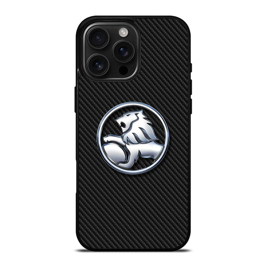 HOLDEN LOGO CARBON iPhone 16 Pro Max Case Cover