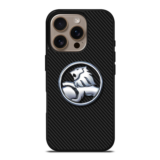 HOLDEN LOGO CARBON iPhone 16 Pro Case Cover