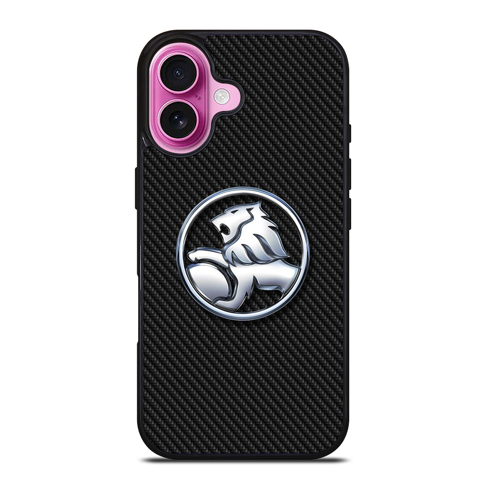 HOLDEN LOGO CARBON iPhone 16 Plus Case Cover