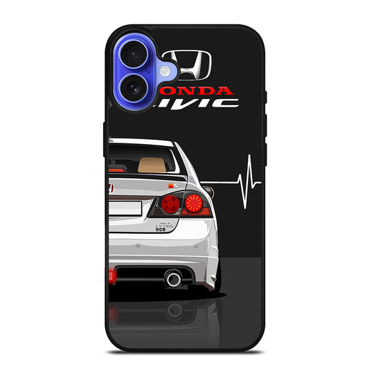 HONDA CIVIC CAR iPhone 16 Case Cover