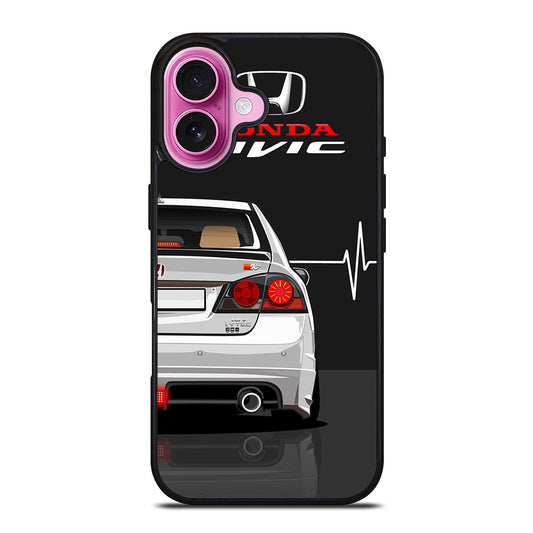 HONDA CIVIC CAR iPhone 16 Plus Case Cover