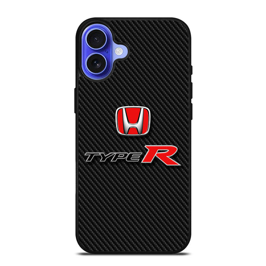 HONDA TYPE R CARBON LOGO iPhone 16 Case Cover