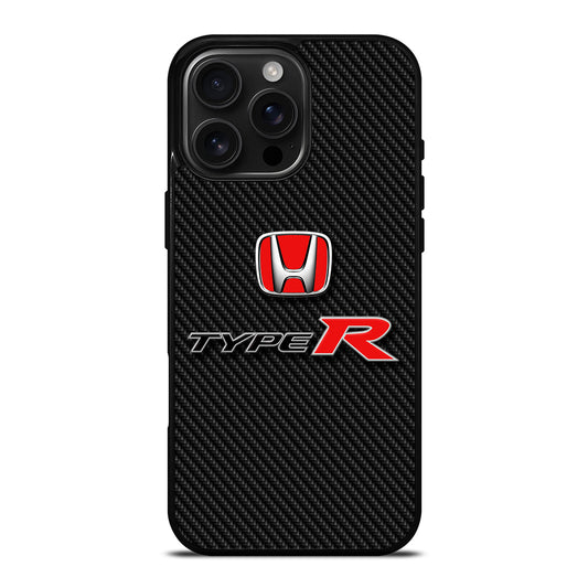 HONDA TYPE R CARBON LOGO iPhone 16 Pro Max Case Cover