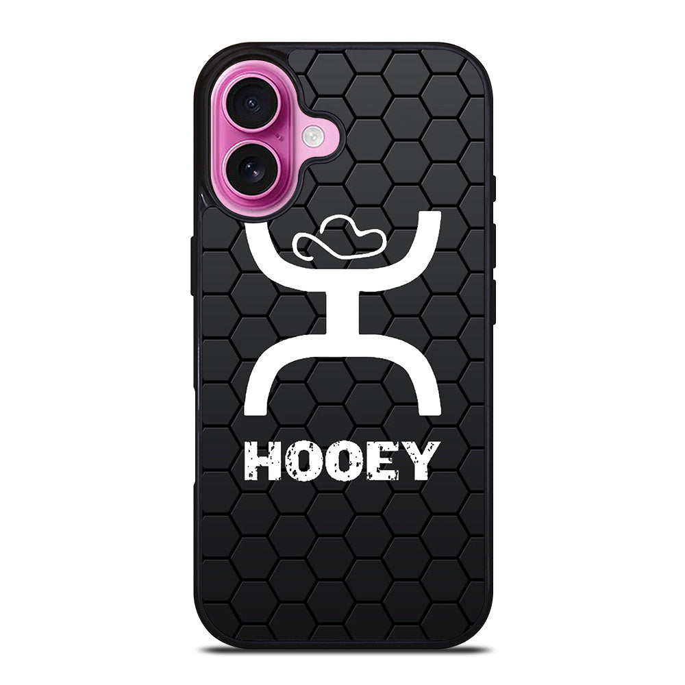 HOOEY LOGO METAL LOGO iPhone 16 Plus Case Cover