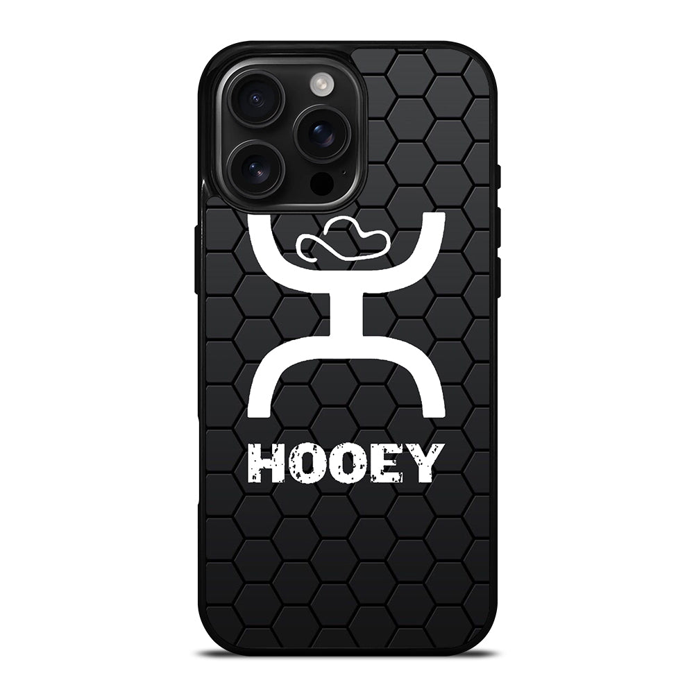 HOOEY LOGO METAL LOGO iPhone 16 Pro Max Case Cover