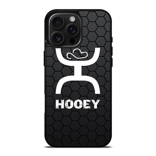 HOOEY LOGO METAL LOGO iPhone 16 Pro Max Case Cover