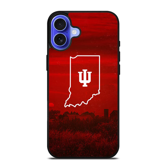 HOOSIER STATE OF MIND INDIANA 3 iPhone 16 Case Cover