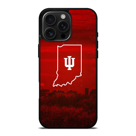 HOOSIER STATE OF MIND INDIANA 3 iPhone 16 Pro Max Case Cover