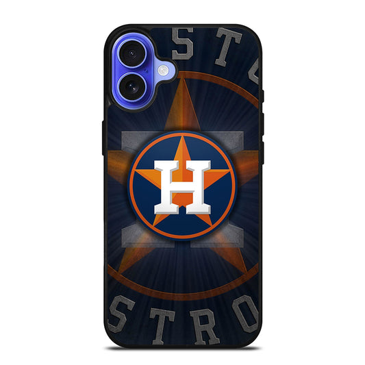 HOUSTON ASTROS MLB LOGO 1 iPhone 16 Case Cover