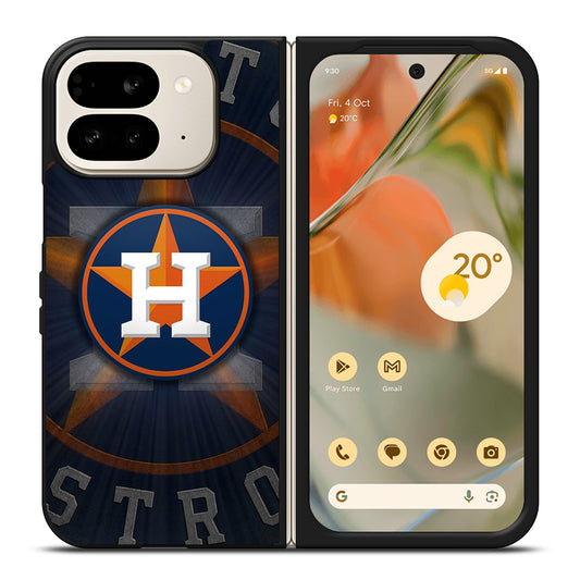 HOUSTON ASTROS MLB LOGO 1 Google Pixel 9 Pro Fold Case Cover