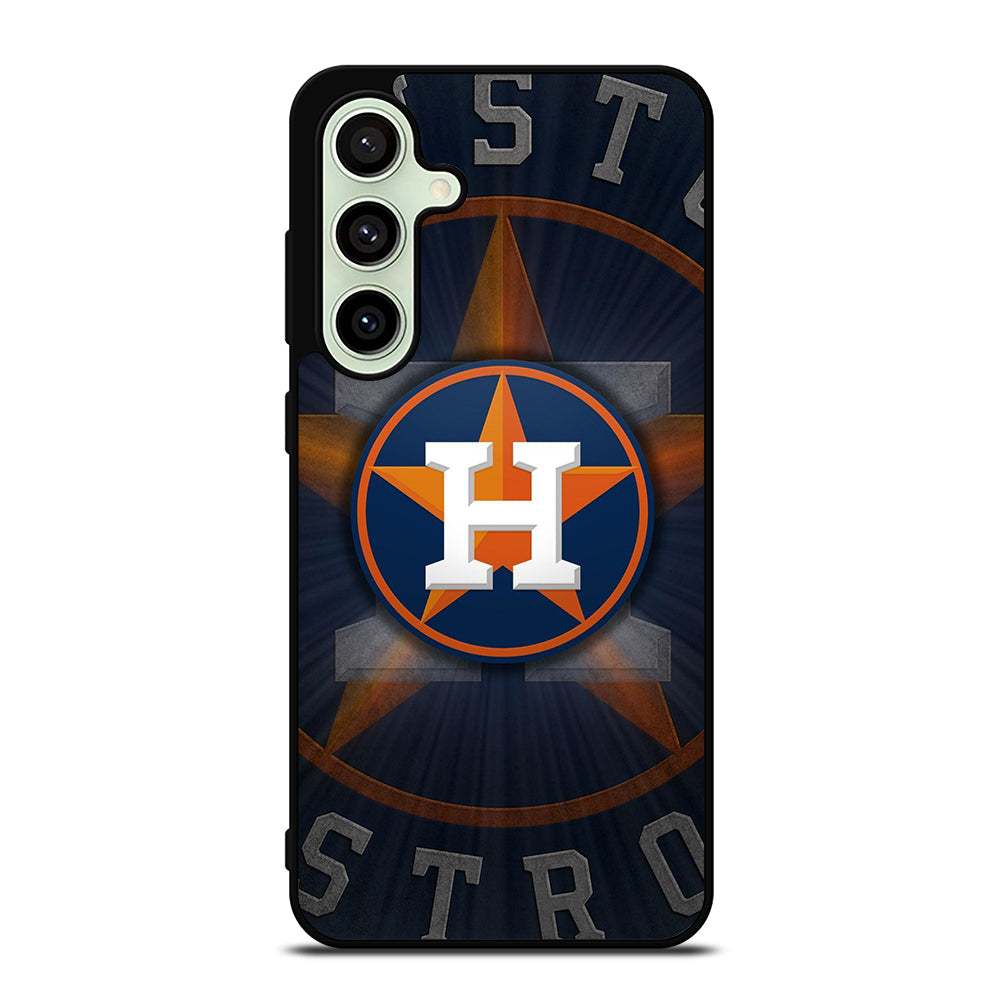 HOUSTON ASTROS MLB LOGO 1 Samsung Galaxy S24 FE Case Cover