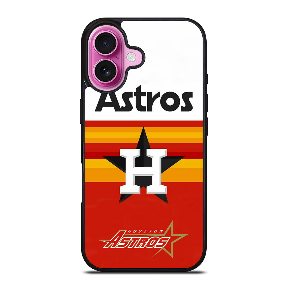 HOUSTON ASTROS MLB LOGO 2 iPhone 16 Plus Case Cover