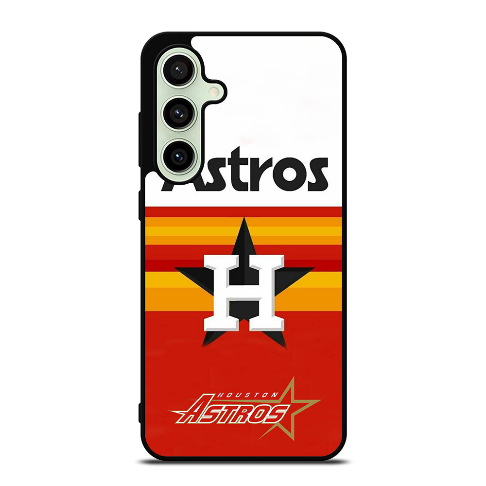 HOUSTON ASTROS MLB LOGO 2 Samsung Galaxy S24 FE Case Cover