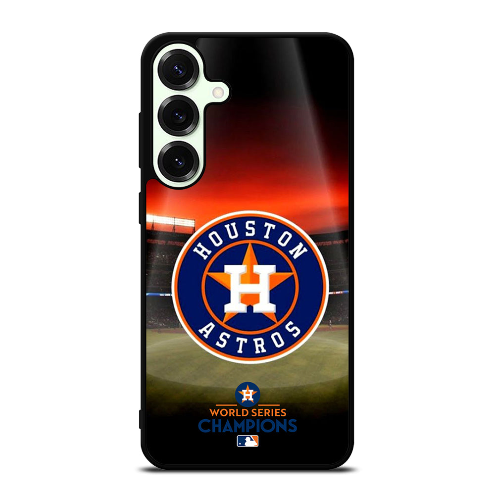 HOUSTON ASTROS MLB LOGO 3 Samsung Galaxy S25 Plus Case Cover