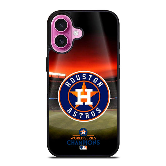 HOUSTON ASTROS MLB LOGO 3 iPhone 16 Plus Case Cover