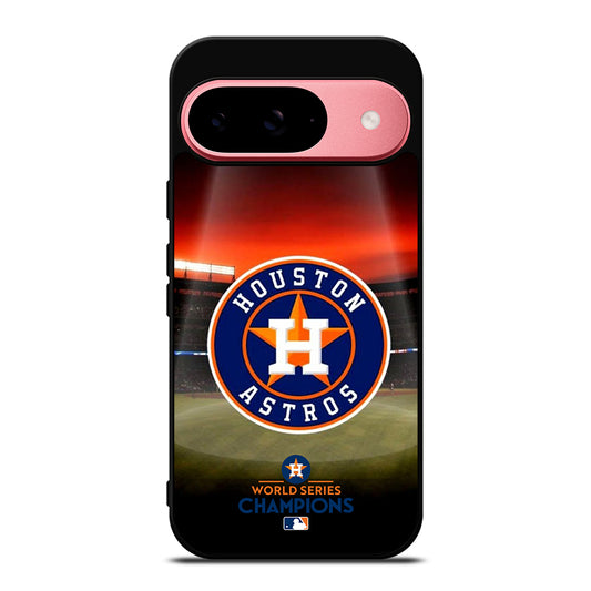 HOUSTON ASTROS MLB LOGO 3 Google Pixel 9 Case Cover