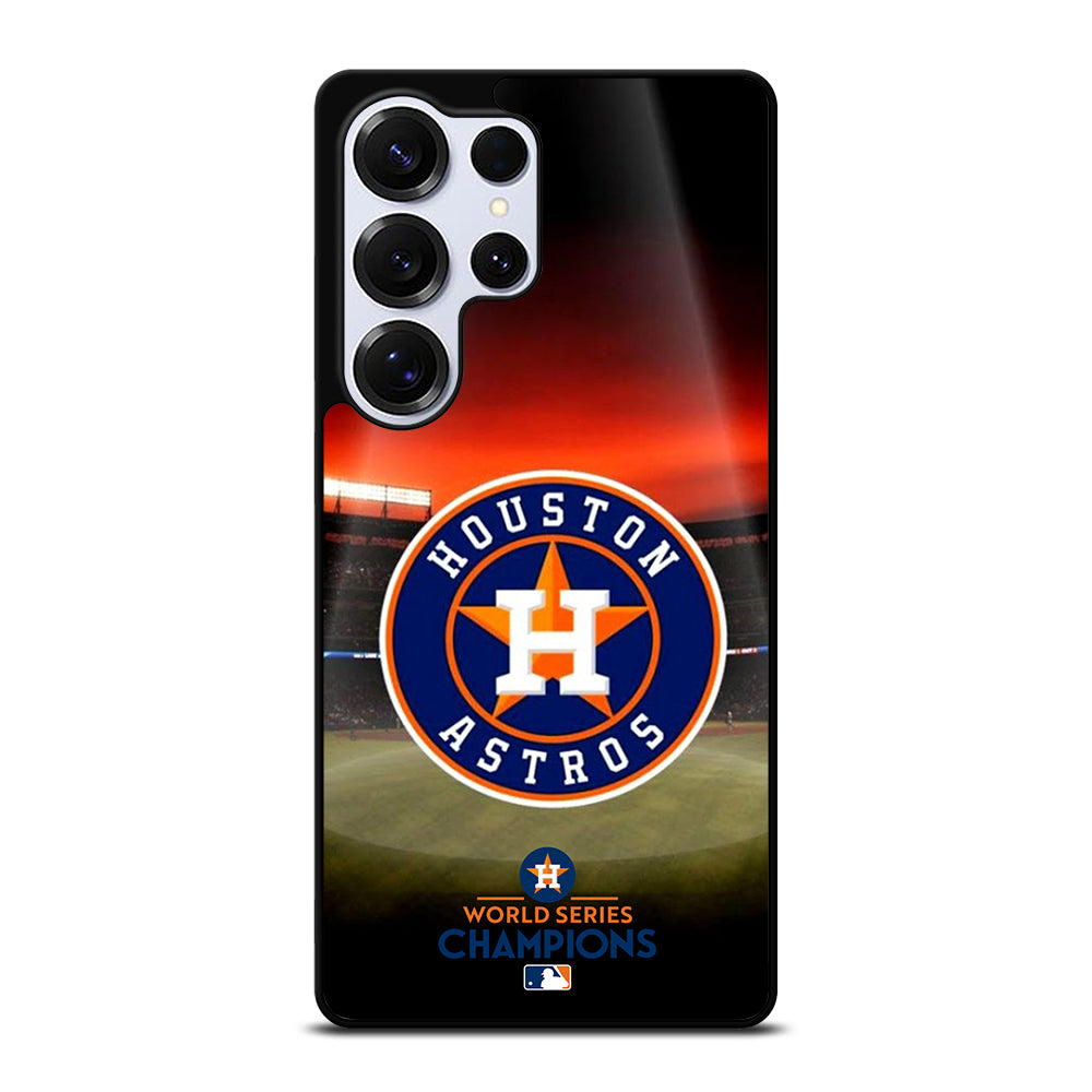 HOUSTON ASTROS MLB LOGO 3 Samsung Galaxy S25 Ultra Case Cover