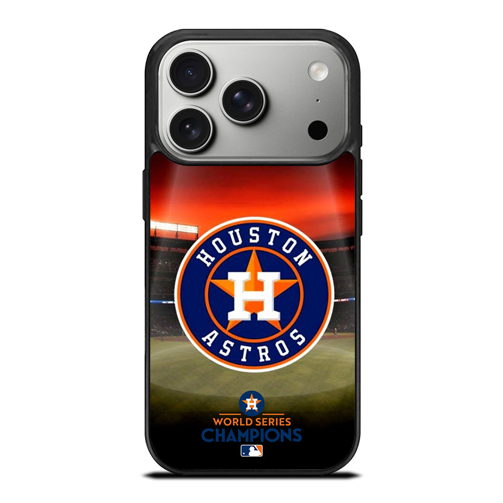 HOUSTON ASTROS MLB LOGO 3 iPhone 17 Pro Case Cover