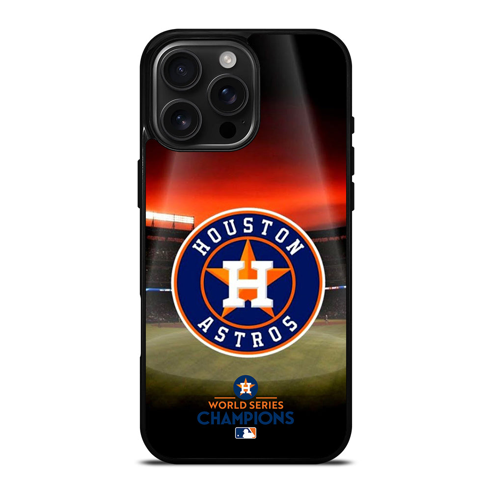 HOUSTON ASTROS MLB LOGO 3 iPhone 16 Pro Max Case Cover